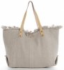 Bőr táska shopper bag Vittoria Gotti földszínű V5902